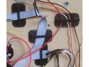 cable de puente titular & organizador la electrónica arduino soporte alambre 3d print model - Mito3D