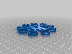 bubble wheel toy & game accessories 3d print model - Mito3D