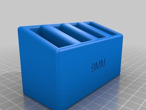 taurus pt 709 slim magnetic mag holder 9mm pt709 3d print model - Mito3D