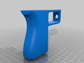 alcohol gun look like mac 10 toys & games 3d printing mac10 nerf toy 3d print model - Mito3D