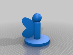 borboleta animais 3d print model - Mito3D