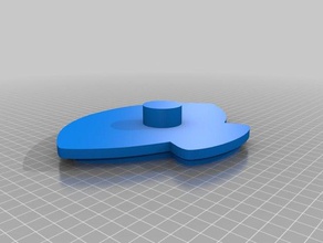 scalchop cortador de cookie A impressão 3d oshawott pokemon 3d print model - Mito3D