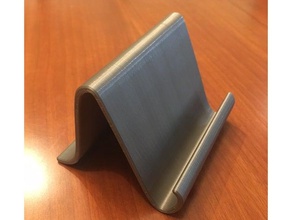 elegant tablet stand ipad iphone phone tripod mount 3d print model - Mito3D
