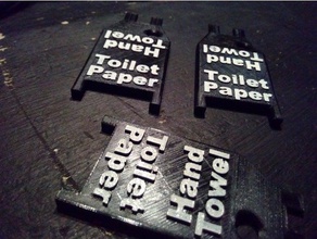 dispenser per carta asciugamani chiave utensili a mano le chiavi 3d print model - Mito3D