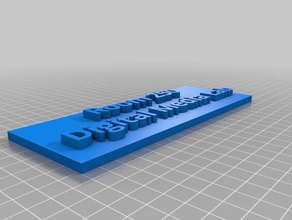 room 250 signs & logos customized 3d print model - Mito3D