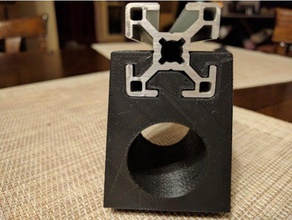 Aluminium-Fuß - Organisation Fuß Regal Unterstützung spacer 3d print model - Mito3D