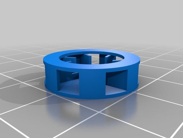 large 7 port siren 3D print model - Mito3D