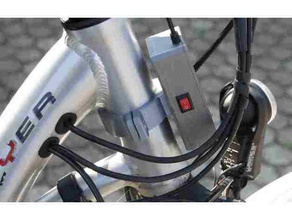 Akku-box Fahrrad-Unterstützung pna navi Handy können die Geräte bekommen Strom über usb - Elektronik 3d print model - Mito3D
