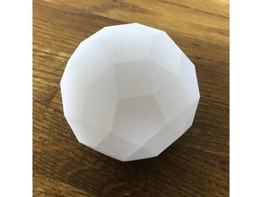rombicosidodecaedro 3d print model - Mito3D
