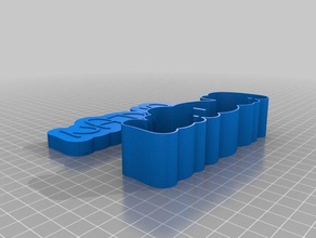 nadja-box Spielzeug & Spiele kundengebundene 3d print model - Mito3D