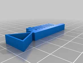 il mio personalizzato targhetta bar i portachiavi su misura 3d print model - Mito3D