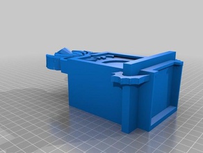 disney perili köşk saat ev 3d print model - Mito3D