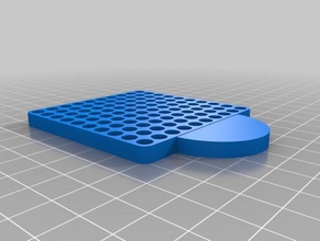 4mm bead counter 100 pcs finger tab 3d printing counting sorting tray 3d print model - Mito3D