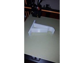 wall mounted spool holder organization filament mount 3d print model - Mito3D