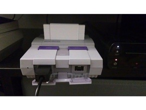 mini snes classique de la cartouche les jeux vidéo 3d print model - Mito3D