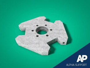 delta-Effektor flsun 3d-Drucker Teile delta-Drucker extruder delta 3d print model - Mito3D