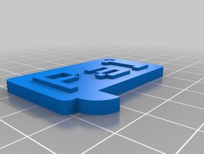 dostum sikke ve rozetleri özelleştirilmiş 3d print model - Mito3D