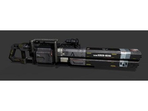titanfall northstar plasma railgun 3d printing 3d print model - Mito3D