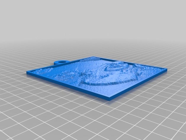 my customized lit 2d art 3D print model - Mito3D