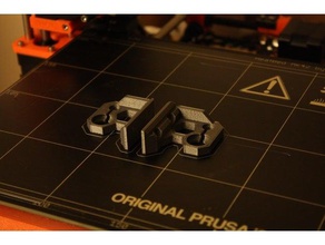 prusa i3 mk2s titreşim sönümleme z ekseni üst kılavuzları 3d yazıcı parçaları 3d print model - Mito3D
