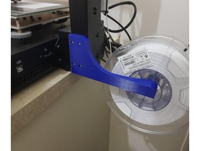 spool holder i3 mega v2 3d printer accessories 3d print model - Mito3D