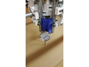 dial indicador de monte - mpcnc 525 universal hicwic partes add-on ferramenta montagem 3d print model - Mito3D