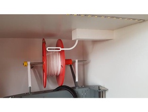 riel guia para filamento 3d-drucken filament guide Halter spool 3d print model - Mito3D