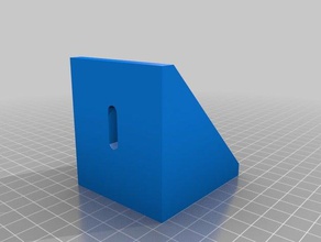 my customized parametric l-bracket replacement parts 3d print model - Mito3D