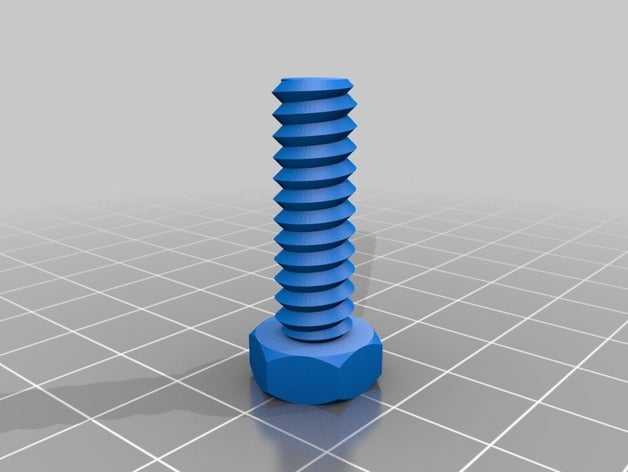 m8 pièces personnalisé 3D print model - Mito3D