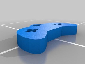 joystick trousseau de clés les signes et logos 3d print model - Mito3D