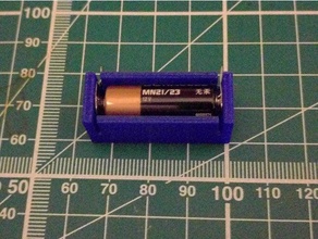 12v mn21 23 battery holder electronics 3d print model - Mito3D