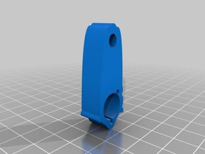 saab 9-5 flap arm replacement parts 3d print model - Mito3D