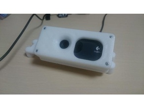 usbcam c270 monte upbox Impresora 3d de las piezas abs montaje la cámara logitech 3d print model - Mito3D