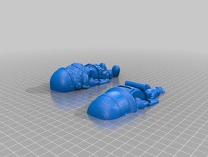 carino stormtrooper taglio più semplice stampa giocattolo & accessori di gioco 3d print model - Mito3D