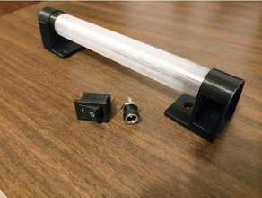modular tube light Haushalt 3d print model - Mito3D