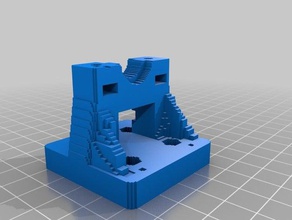 bowden mount v2 remix 3d çizgi 3d print model - Mito3D