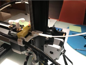 cr-10 mod - extruder cable support filament guide 3d printer accessories 3d print model - Mito3D