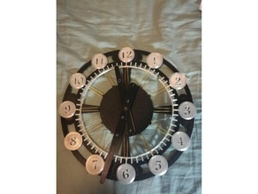 wall clock mark iii household 3d print model - Mito3D