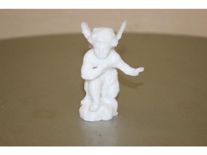 share love cherub sculptures 3d print model - Mito3D