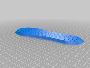 my customized flexy-form insole - biology 3d print model - Mito3D