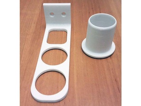universal paper towel holder organization 3d print model - Mito3D