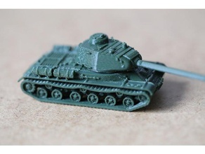 Panzer is-2 Modelle tank UdSSR 3d print model - Mito3D