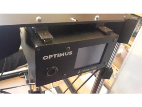febtop optimus control box rail 3d printer accessories 3d print model - Mito3D