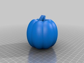 copy pumpkin 3d printing 3d print model - Mito3D