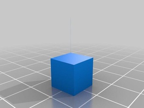 10mm test cube skirt calibration 3d printing tests prints 3d print model - Mito3D