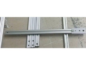 jig aluminium profile tools drill bit guide 3d print model - Mito3D