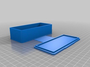 médico de la caja viaje los contenedores personalizado 3d print model - Mito3D