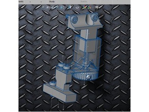 z-nal de curso ajustável Impressora 3d peças z nal 3d print model - Mito3D