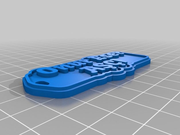 eser onur Anahtarlık özelleştirilmiş 3D print model - Mito3D