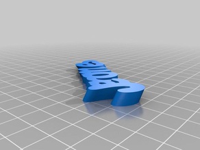 jerome Schlüsselanhänger kundengebundene 3d print model - Mito3D